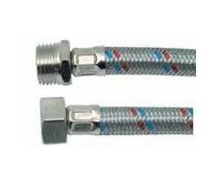 Flexibilná nerezová hadica 1/2"x 3/8"MF-vonkajší/vnútorný závit