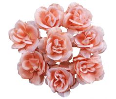Ružičky umelé W303-09 - 10 ks