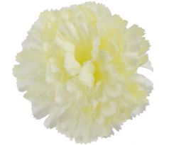 Umelý karafiát bledožltý 9 cm