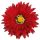 Umelá gerbera červená 15 cm