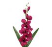 Umelá gladióla saténová burgundy 64 cm