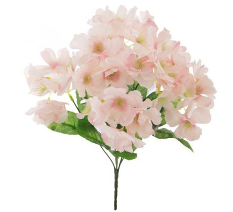 Umelá kytica jabloň ružová 32 cm
