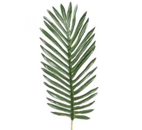 Umelý palmový list 48 cm, detail