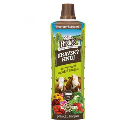 Hoštický kravský hnoj kvapalný 1l