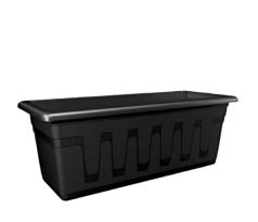 Truhlík Garden plastový antracitový 40 cm