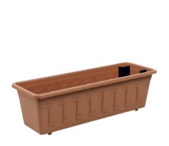Truhlík samozavlažovací Garden Flor terakota 80 cm