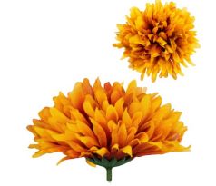 Umelá chryzantéma oranžová 12 cm
