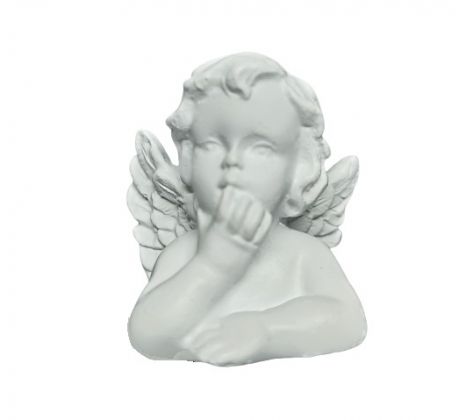 Anjelik ležiaci malý 3,5 cm, detail