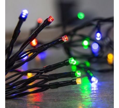 Vianočné osvetlenie 192 LED color s časovačom 14,3 m