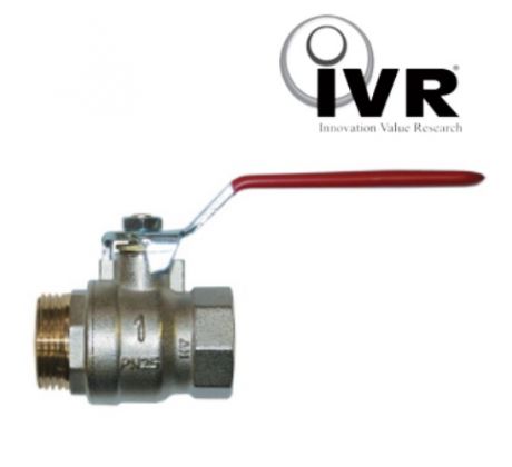 IVR guľový ventil 5/4" MF páka PN25