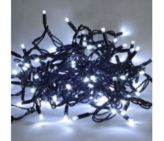 Vianočné osvetlenie 192 LED studená biela s časovačom 14,3 m
