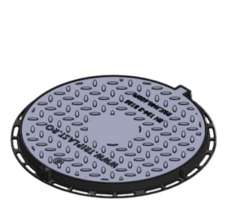 Poklop liatinový 600 B125
