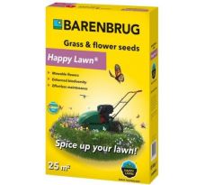 Trávne osivo BARENBRUG Happy Lawn  25 m²- trávnik s kvietkami 0,5 kg