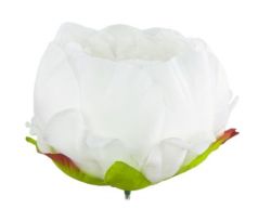 Umelá pivónia biela 9 cm