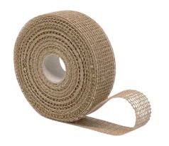 Jutová stuha prírodná 4 cm / 1 m