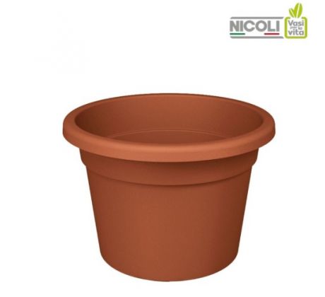Kvetináč plastový Nicoli terakota 18 cm