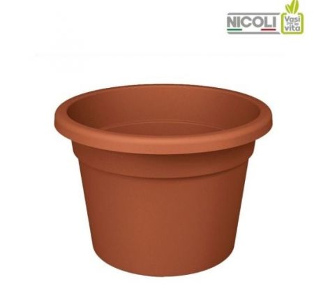 Kvetináč plastový Nicoli terakota 20 cm