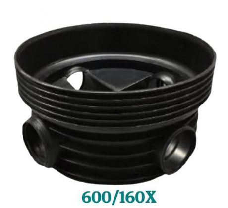 Šachtové dno 600/160X vlnovec