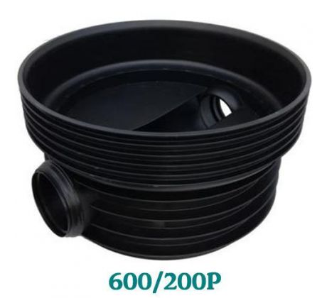 Šachtové dno 600/200 P vlnovec