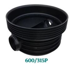 Šachtové dno 600/315P vlnovec