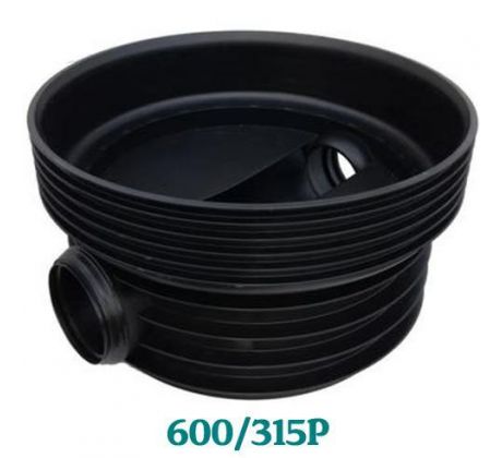 Šachtové dno 600/315P vlnovec