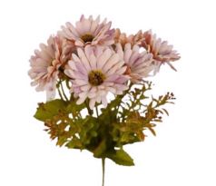 Umelá kytica margarétky ružová 28 cm