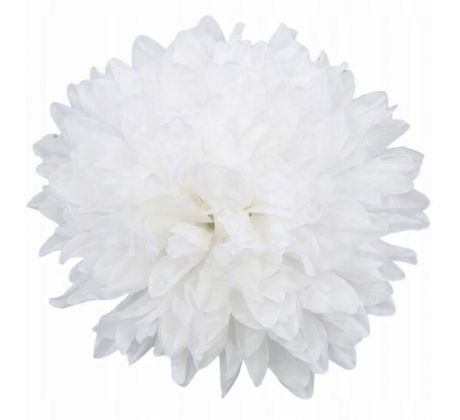 Umelá chryzantéma biela 16 cm