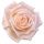 Umelá ruža hodvábna broskyňová 9 cm