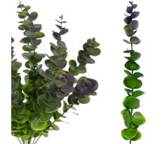 Umelý eukalyptus zelenofialový 48 cm / 1 ks