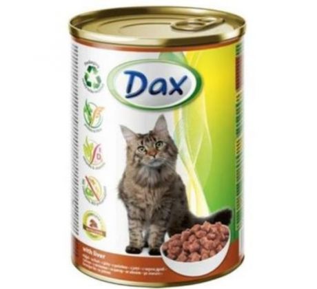 DAX Cat s pečeňou v omáčke 415 g