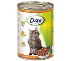 DAX Cat s kuracinou v omáčke 415 g