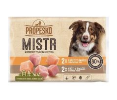 PROPESKO MISTR Kuracie a morčacie v omáčke 4 x 85 g