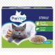 PreVital pre sterilné mačky s hydinou a pečeňou v omáčke 12 x 100 g