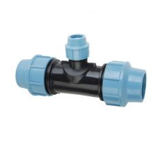 PE T-kus redukovaný 50x32x50 mm