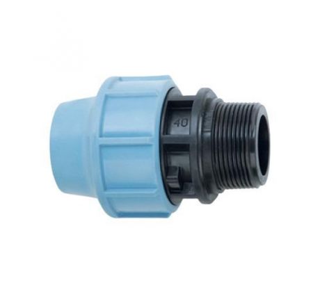 PE Prechod s vonkajším závitom 20 mm x 1/2 "