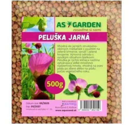 Peluška jarná na zelené hnojenie 500 g