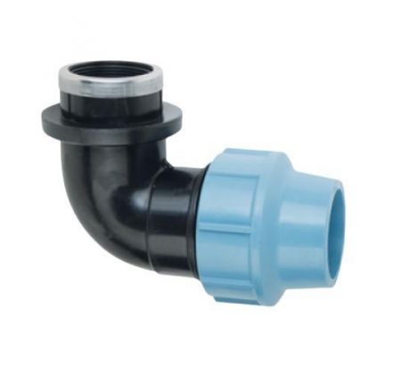 PE Koleno 90° s vnútorným závitom 20 mm x 1/2 "