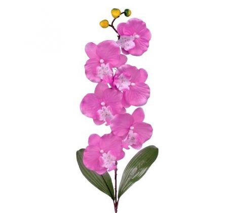 Umelá orchidea saténová L160