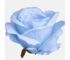 Umelá ruža puk modrý 7 cm