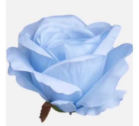 Umelá ruža puk modrý 7 cm