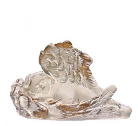 Anjelik spiaci bielozlatý 4,7 cm