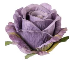 Umelá ruža fialová 7 cm