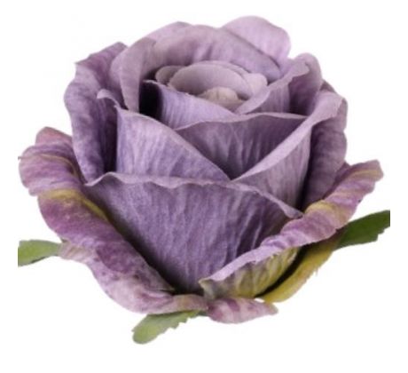 Umelá ruža fialová 7 cm
