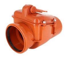 Spätná klapka priebežná DN 110