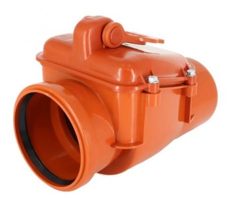 Spätná klapka priebežná DN 110