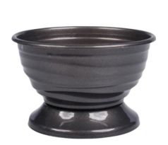 Misa na aranžovanie antracitová 15 cm
