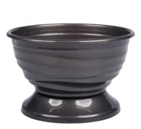 Misa na aranžovanie antracitová 15 cm