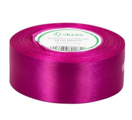 Stuha saténová kráľovsky fialová 3,8 cm / 32 m