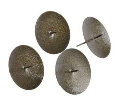 Bodce na sviečku bronzové 5,3 cm / 4 ks