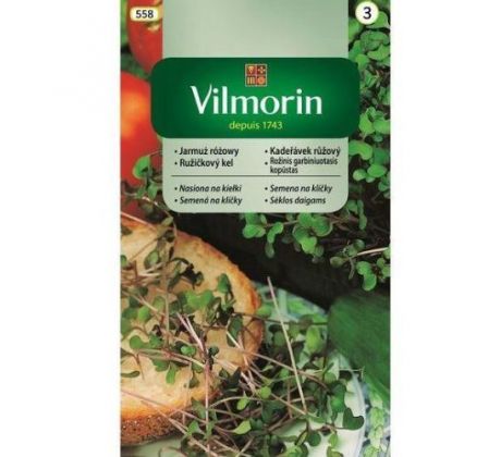 Ružičkový kel 10 g - ostré a chrumkavé klíčky